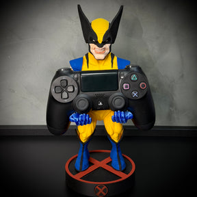 Suporte Premium Para Controle de Playstation e Xbox Wolwerine de luxo  pintado a mão Pronta Entrega com chaveiro de brinde