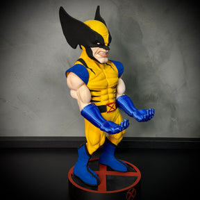 Suporte Premium Para Controle de Playstation e Xbox Wolwerine de luxo  pintado a mão Pronta Entrega com chaveiro de brinde