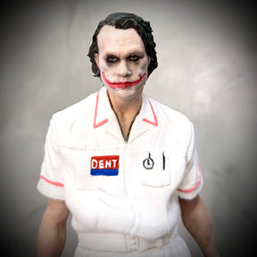Action Figure Premium Boneco Coringa ( Heath Ledger Joker) Enfermeira Grande 35cm de luxo  pintado a mão Pronta Entrega
