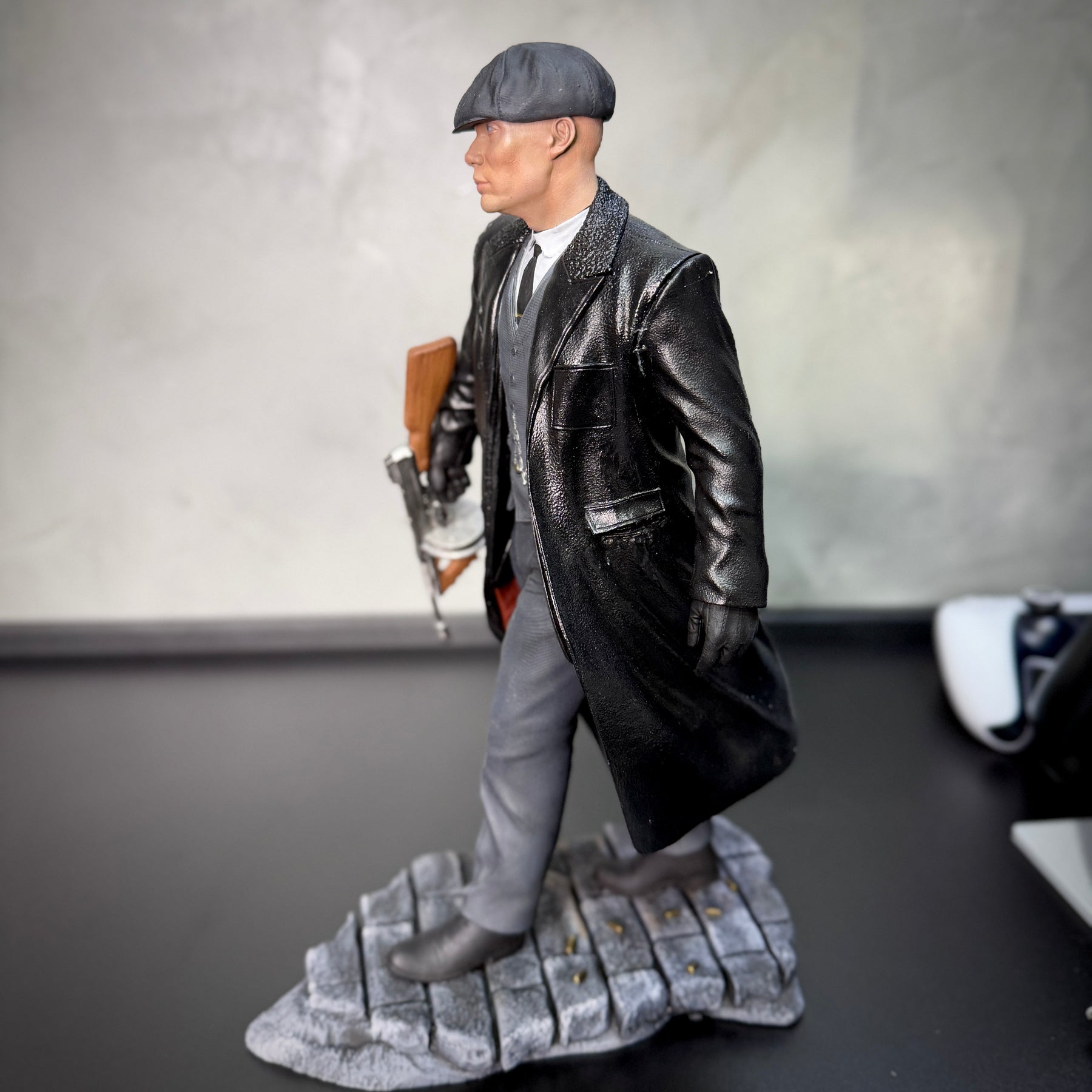 Action Figure Premium Thomas shelby ( Cillian Murphy) 1/6 Robusto 32 cm de luxo  pintado a mão Resina Encomenda