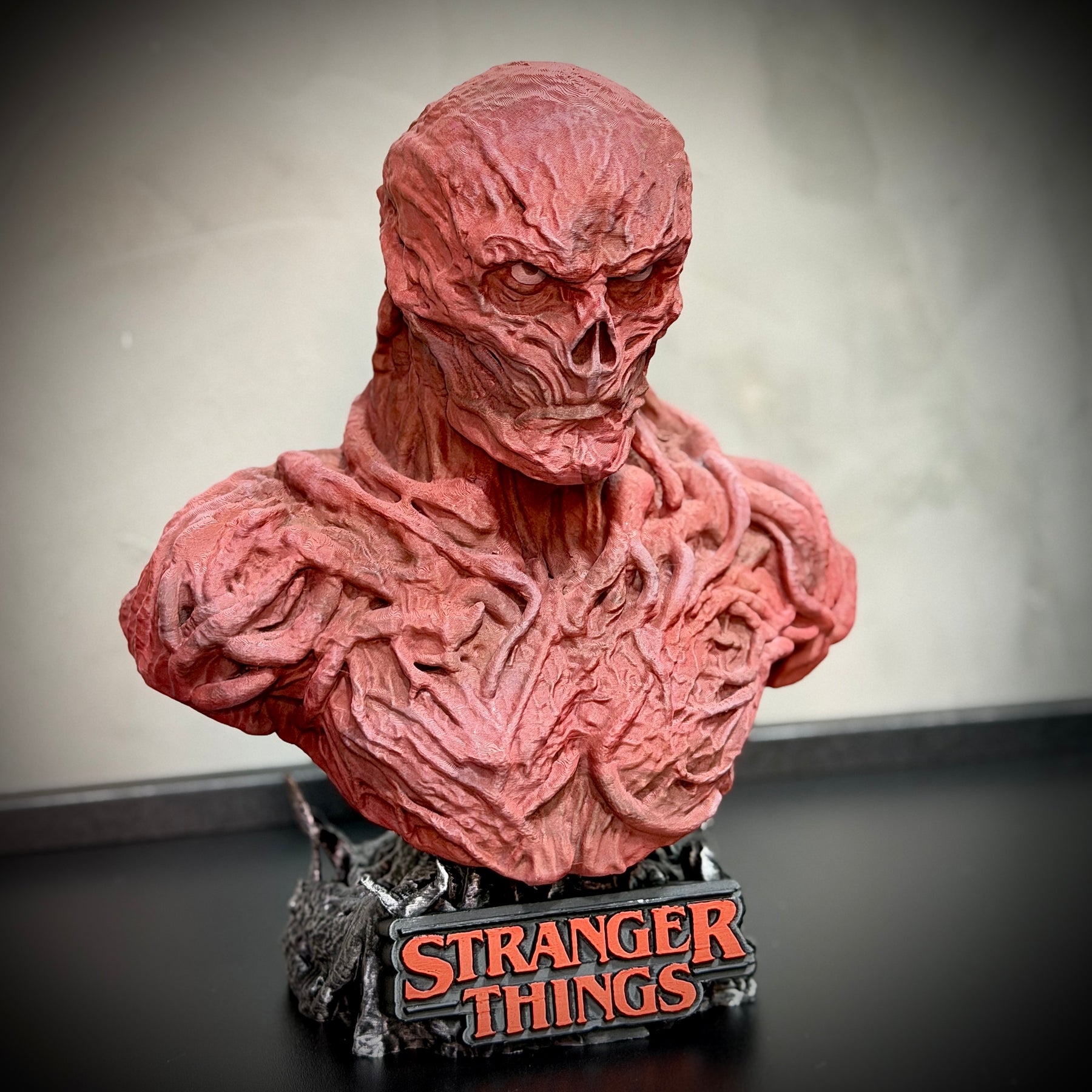 The Vecna – ( Busto Vecna Stranger Things) Premium Grande Decorativo  de Luxo pintado a mão, Pronta entrega