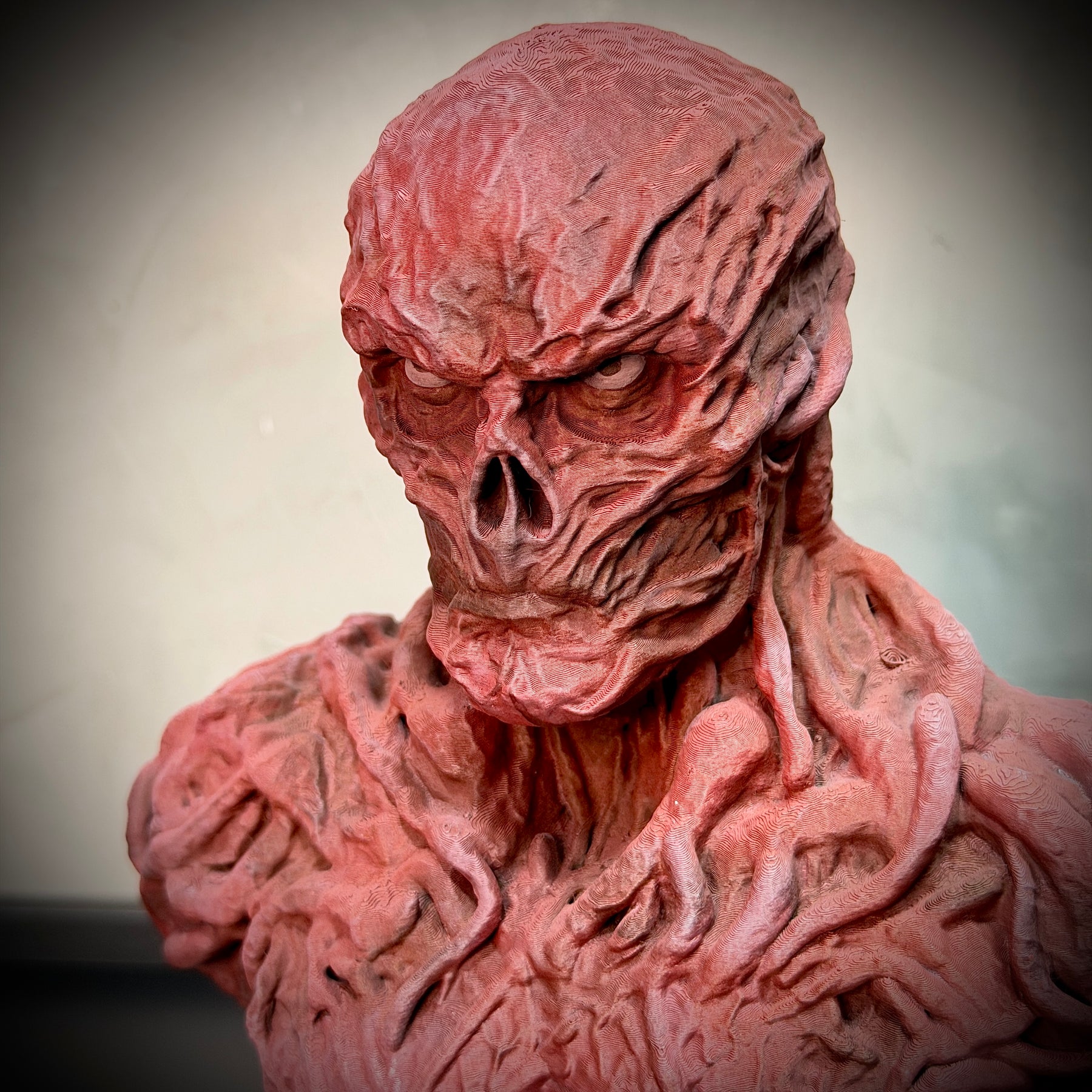 The Vecna – ( Busto Vecna Stranger Things) Premium Grande Decorativo  de Luxo pintado a mão, Pronta entrega