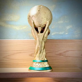 The Hexa Legacy – (Taça da Copa Tamanho Real ) Obra de Arte Decorativa Premium, pintada à mão Pronta entrega