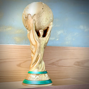 The Hexa Legacy – (Taça da Copa Tamanho Real ) Obra de Arte Decorativa Premium, pintada à mão Pronta entrega