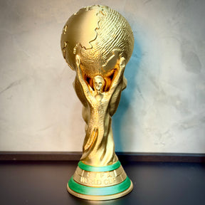 The Hexa Legacy – (Taça da Copa Tamanho Real ) Obra de Arte Decorativa Premium, pintada à mão Pronta entrega