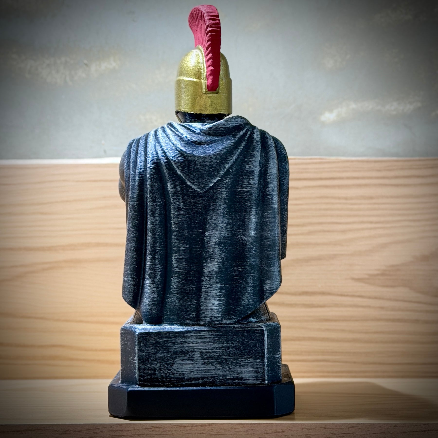 Kit 3 Bustos The Spartan Honor – Os Três Espartanos: Força, Honra e Coragem Premium Decorativo  de Luxo pintado a mão, Pronta entrega