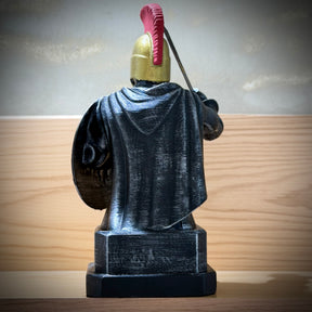 Kit 3 Bustos The Spartan Honor – Os Três Espartanos: Força, Honra e Coragem Premium Decorativo  de Luxo pintado a mão, Pronta entrega