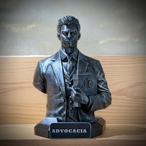 The Lawyer Legacy ( Figure decorativa Profissoes: Advogado (a)  Premium Decorativo  de Luxo pintado a mão, Pronta entrega