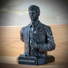The Lawyer Legacy ( Figure decorativa Profissoes: Advogado (a)  Premium Decorativo  de Luxo pintado a mão, Pronta entrega