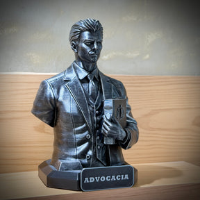 The Lawyer Legacy ( Figure decorativa Profissoes: Advogado (a)  Premium Decorativo  de Luxo pintado a mão, Pronta entrega