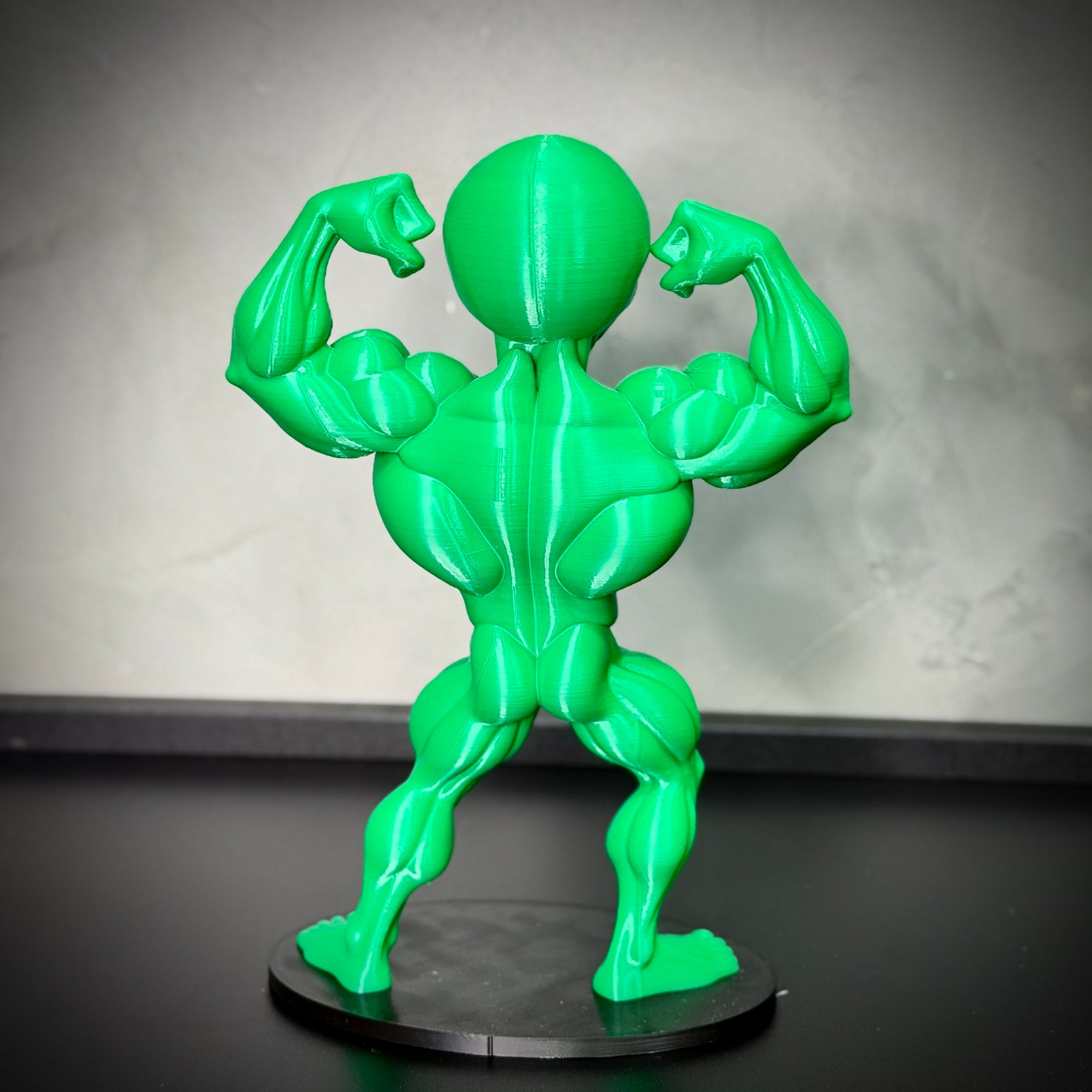 The Bodybuilder Alien – (Figure ET Bombado)Premium de Luxo a mão, Pronta entrega Limitado