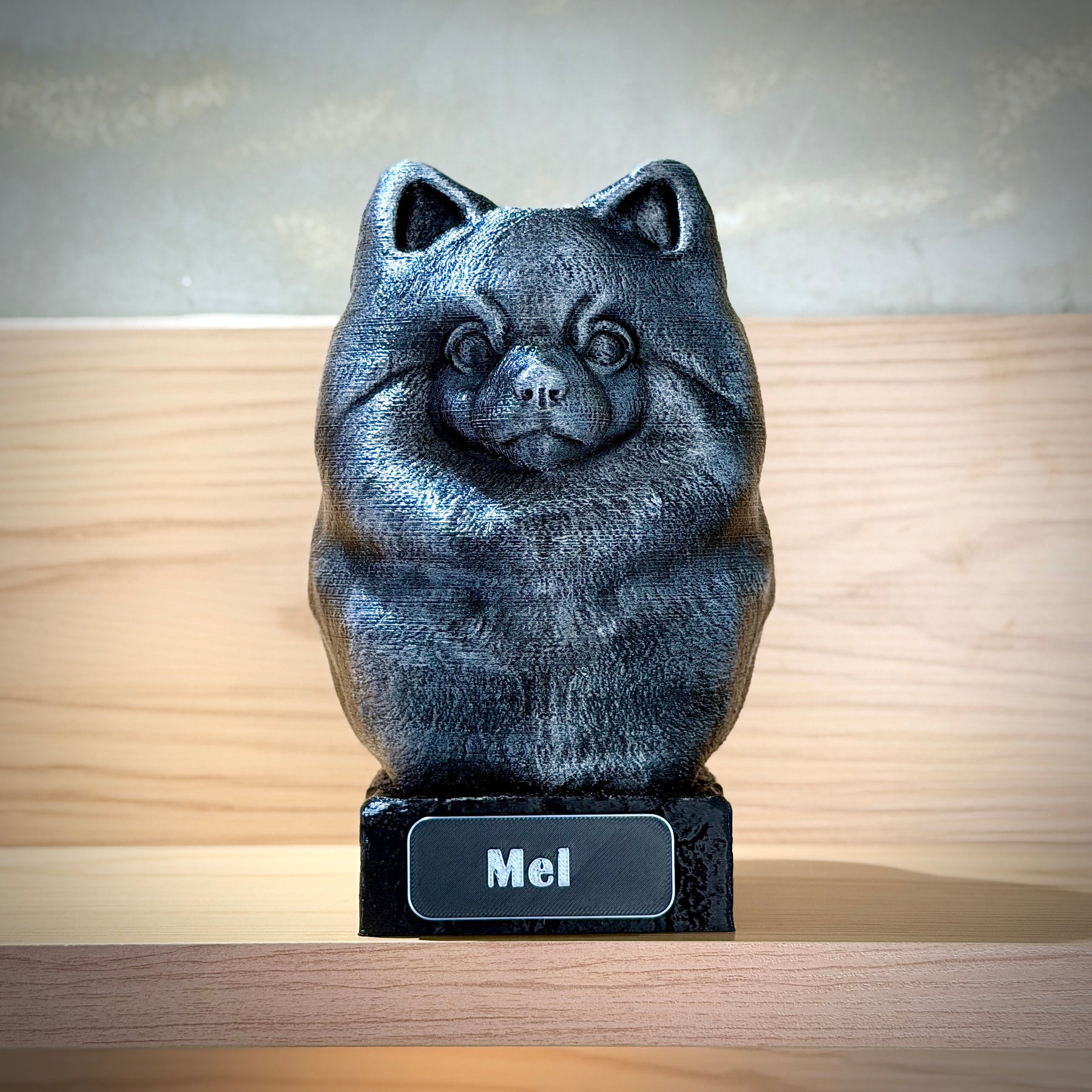 The Real love Bust🐶❤️ ( busto pet nome personalizado) Arte Premium Decorativa  de Luxo Pintada a Mão