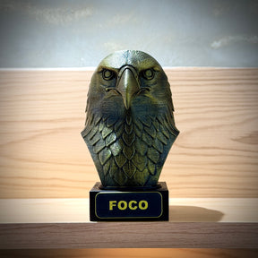 Kit 3 Bustos Premium Decorativos Aguia Foco, Tigre Força, Leão Fé, de Luxo pintados a mão, Pronta entrega