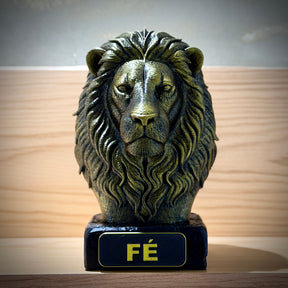 Kit 3 Bustos Premium Decorativos Aguia Foco, Tigre Força, Leão Fé, de Luxo pintados a mão, Pronta entrega