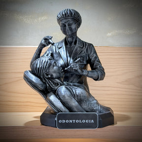 The Dentistry Legacy ( Figure decorativa Profissoes: Odontologia)  Premium Decorativo  de Luxo pintado a mão, Pronta entrega