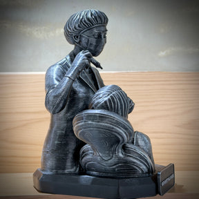 The Dentistry Legacy ( Figure decorativa Profissoes: Odontologia)  Premium Decorativo  de Luxo pintado a mão, Pronta entrega