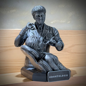 The Dentistry Legacy ( Figure decorativa Profissoes: Odontologia)  Premium Decorativo  de Luxo pintado a mão, Pronta entrega