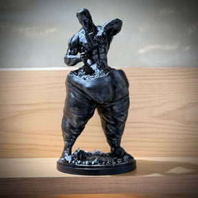 The self sculptor ( Figure decorativa Fitness saúde )  Premium Decorativo  de Luxo pintado a mão, Pronta entrega