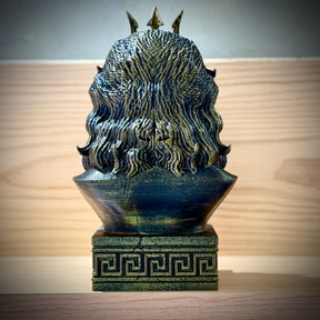 The Olympian gods – Kit 3 Bustos  Zeus, Poseidon & Hades Premium Decorativo  de Luxo pintado a mão, Pronta entrega