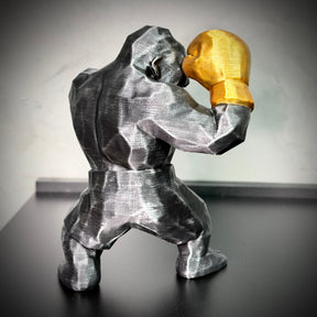 The Boxe Kong– (Figure Gorila Lutador) Premium de Luxo a mão, Pronta entrega Limitado