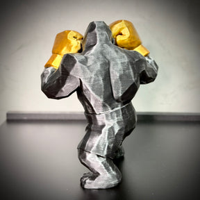 The Boxe Kong– (Figure Gorila Lutador) Premium de Luxo a mão, Pronta entrega Limitado