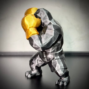 The Boxe Kong– (Figure Gorila Lutador) Premium de Luxo a mão, Pronta entrega Limitado