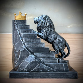 The Persistence Lion 2  – ( Figure Leão da Persistência nova versão robusta) Premium Decorativo  de Luxo pintado a mão, Pronta entrega ORIGINAL