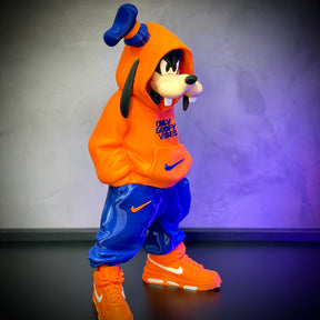 O Pateta Streetwise  – ( Figure decorativa estilo Cartoon) Premium de Luxo a mão, Pronta entrega