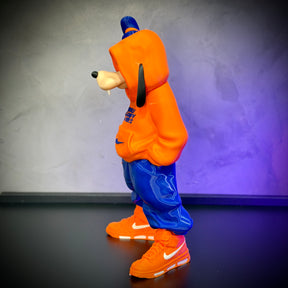O Pateta Streetwise  – ( Figure decorativa estilo Cartoon) Premium de Luxo a mão, Pronta entrega