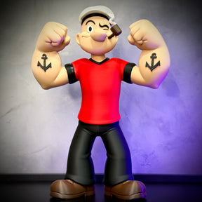 The Popeye  – ( Figure decorativa estilo Cartoon) Grande 37cm Premium de Luxo a mão, Pronta entrega