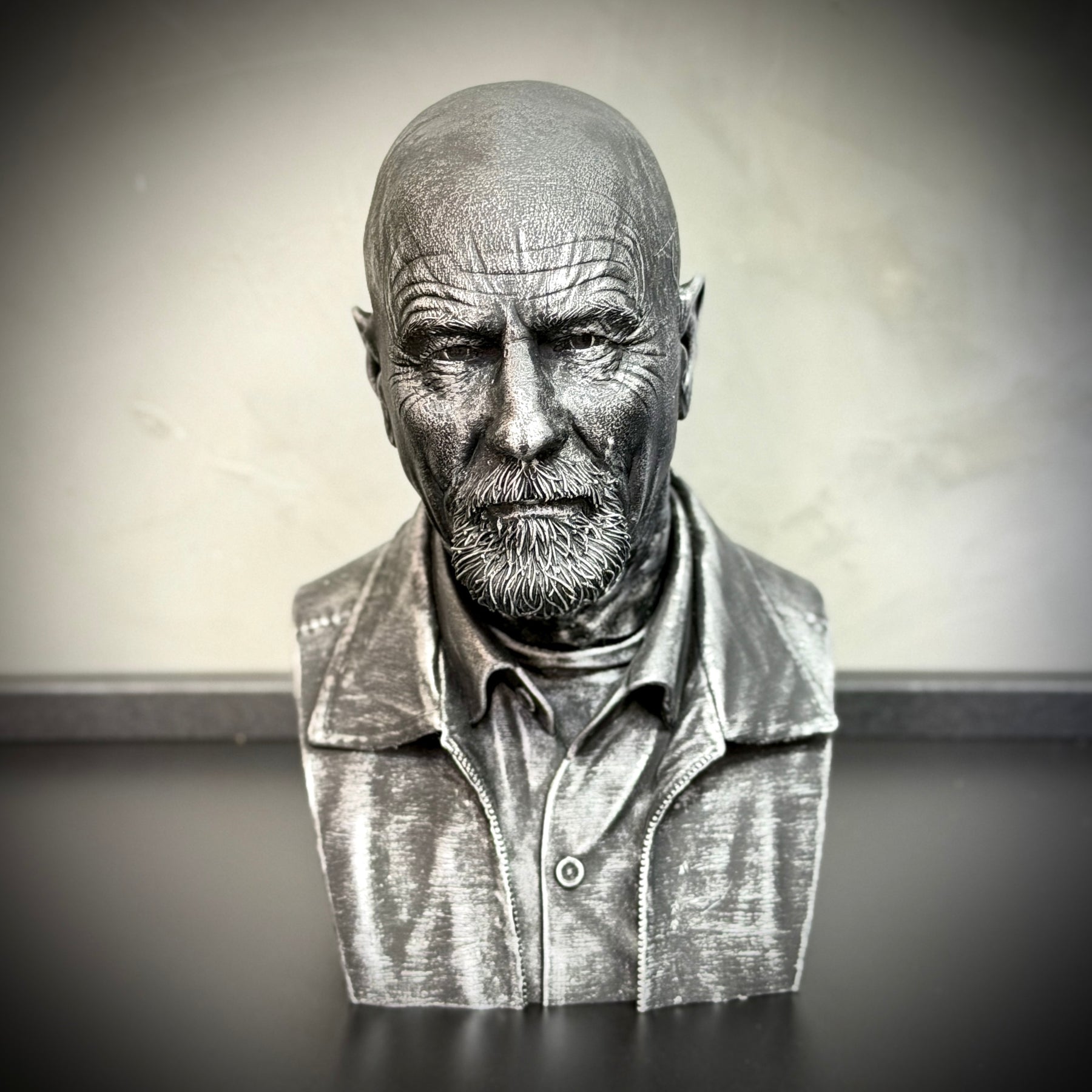 Figure Busto Walter White  (Breaking Bad) Premium de luxo Resina pintado a mão  Pronta Entrega