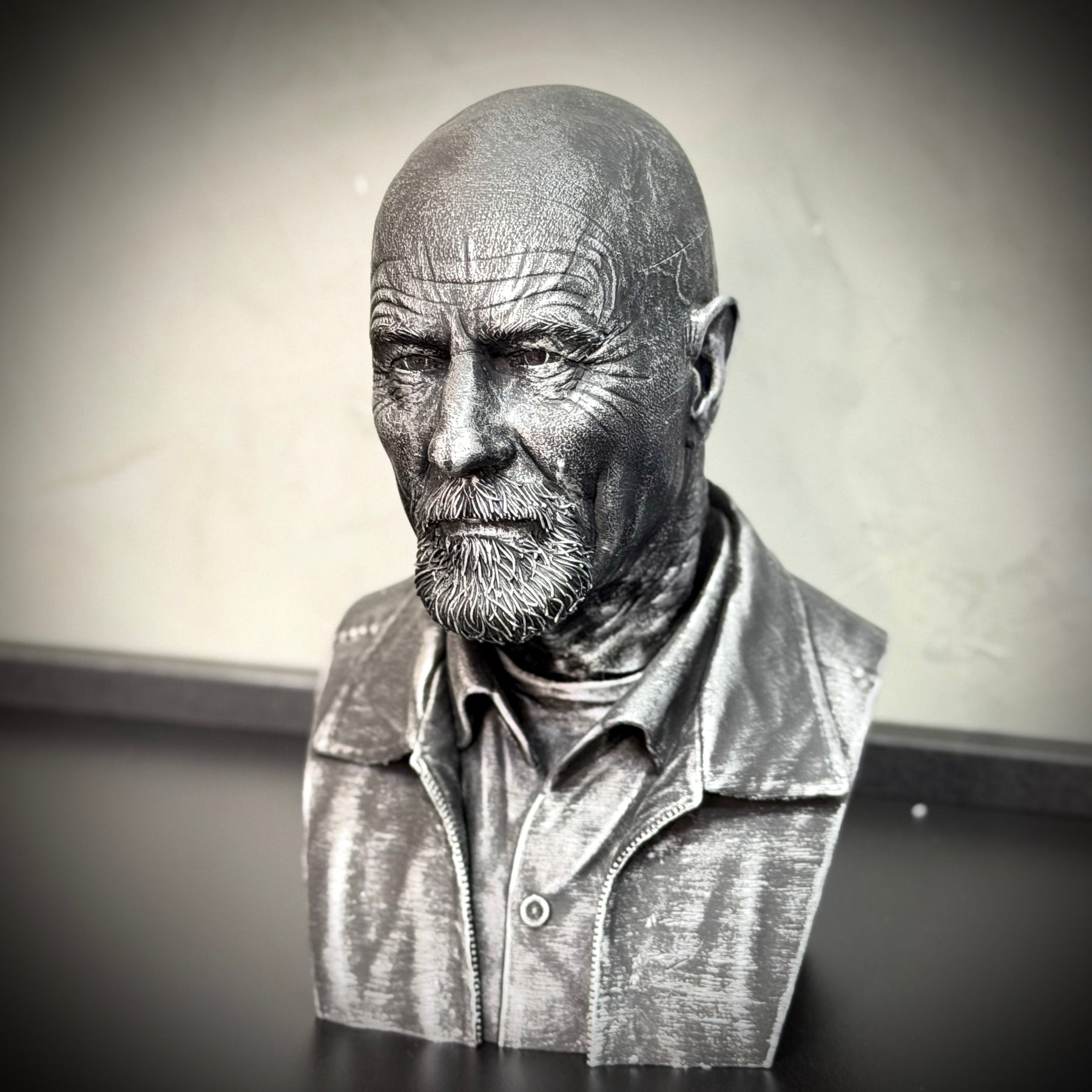 Figure Busto Walter White  (Breaking Bad) Premium de luxo Resina pintado a mão  Pronta Entrega