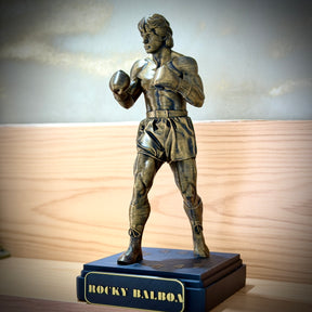 The Champion Rocky – ( Figure Rocky Balboa ) Premium Decorativo  de Luxo pintado a mão, Pronta entrega ORIGINAL.