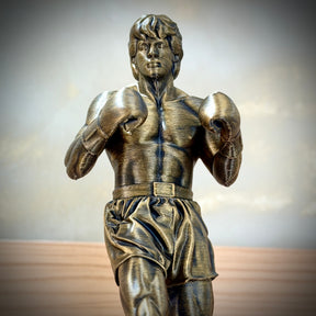 The Champion Rocky – ( Figure Rocky Balboa ) Premium Decorativo  de Luxo pintado a mão, Pronta entrega ORIGINAL.