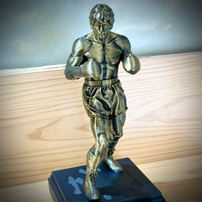 The Champion Rocky – ( Figure Rocky Balboa ) Premium Decorativo  de Luxo pintado a mão, Pronta entrega ORIGINAL.