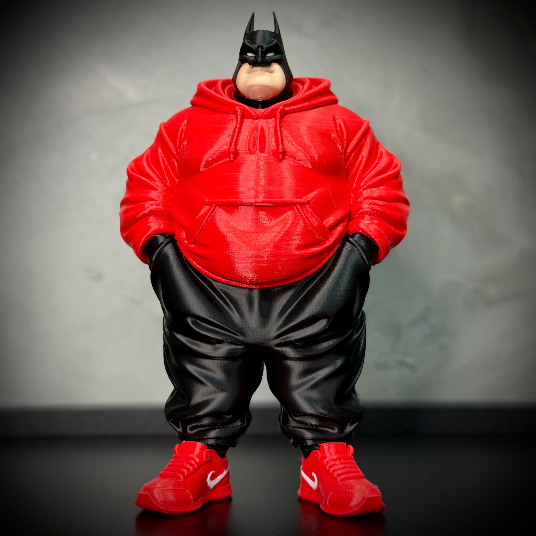 The Fat Batman Streetwise– ( Figure decorativa Batman Gordinho ) Premium de Luxo a mão, Pronta entrega