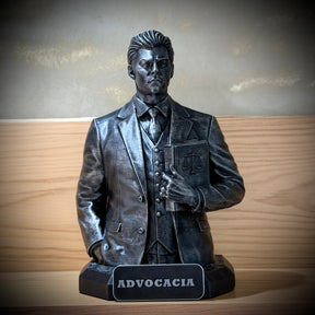 The Lawyer Legacy ( Figure decorativa Profissoes: Advogado (a)  Premium Decorativo  de Luxo pintado a mão, Pronta entrega ORIGINAL.