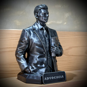The Lawyer Legacy ( Figure decorativa Profissoes: Advogado (a)  Premium Decorativo  de Luxo pintado a mão, Pronta entrega ORIGINAL.