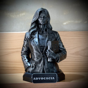 The Lawyer Legacy ( Figure decorativa Profissoes: Advogado (a)  Premium Decorativo  de Luxo pintado a mão, Pronta entrega ORIGINAL.