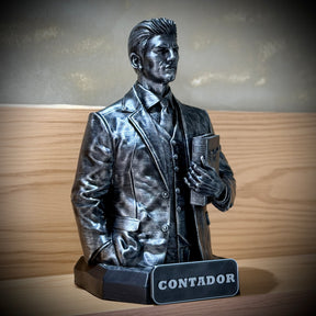 The Counter Legacy ( Figure decorativa Profissoes: Contador(a) )  Premium Decorativo  de Luxo pintado a mão, Pronta entrega ORIGINAL
