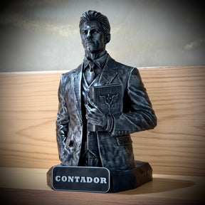 The Counter Legacy ( Figure decorativa Profissoes: Contador(a) )  Premium Decorativo  de Luxo pintado a mão, Pronta entrega ORIGINAL