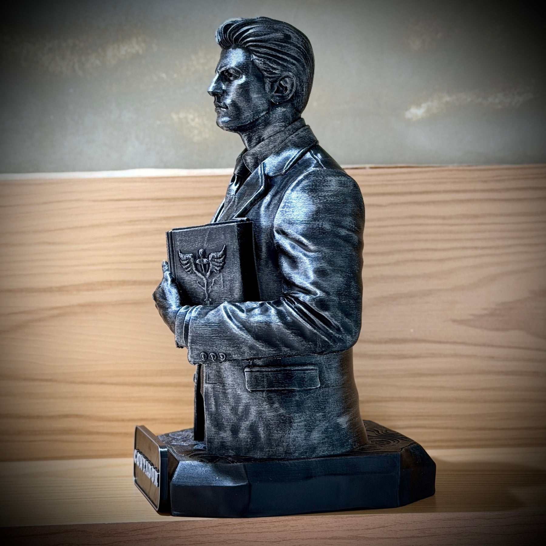 The Counter Legacy ( Figure decorativa Profissoes: Contador(a) )  Premium Decorativo  de Luxo pintado a mão, Pronta entrega ORIGINAL