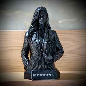 The Medicine Legacy ( Figure decorativa Profissoes: Medicina)  Premium Decorativo  de Luxo pintado a mão, Pronta entrega ORIGINAL