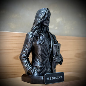 The Medicine Legacy ( Figure decorativa Profissoes: Medicina)  Premium Decorativo  de Luxo pintado a mão, Pronta entrega ORIGINAL