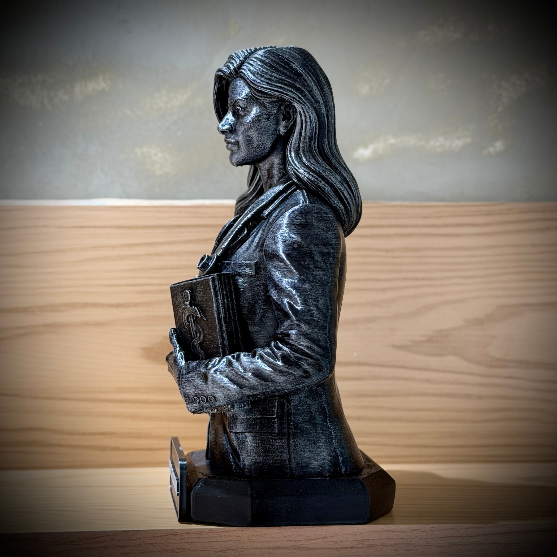 The Medicine Legacy ( Figure decorativa Profissoes: Medicina)  Premium Decorativo  de Luxo pintado a mão, Pronta entrega ORIGINAL