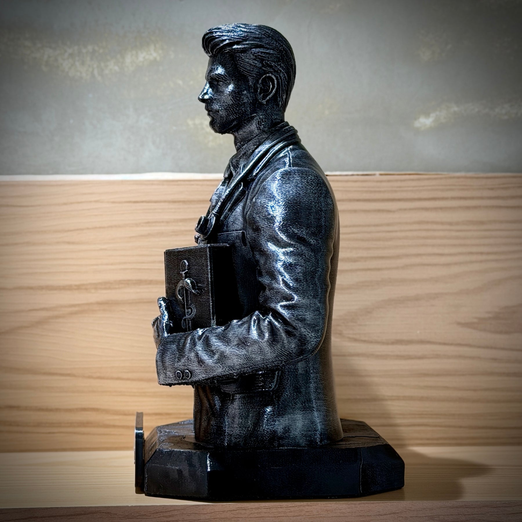 The Medicine Legacy ( Figure decorativa Profissoes: Medicina)  Premium Decorativo  de Luxo pintado a mão, Pronta entrega ORIGINAL