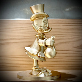 The McDuck Toten – ( Toten Tio Patinhas Dourado) Premium Decorativo  de Luxo pintado a mão, Pronta entrega ORIGINAL.