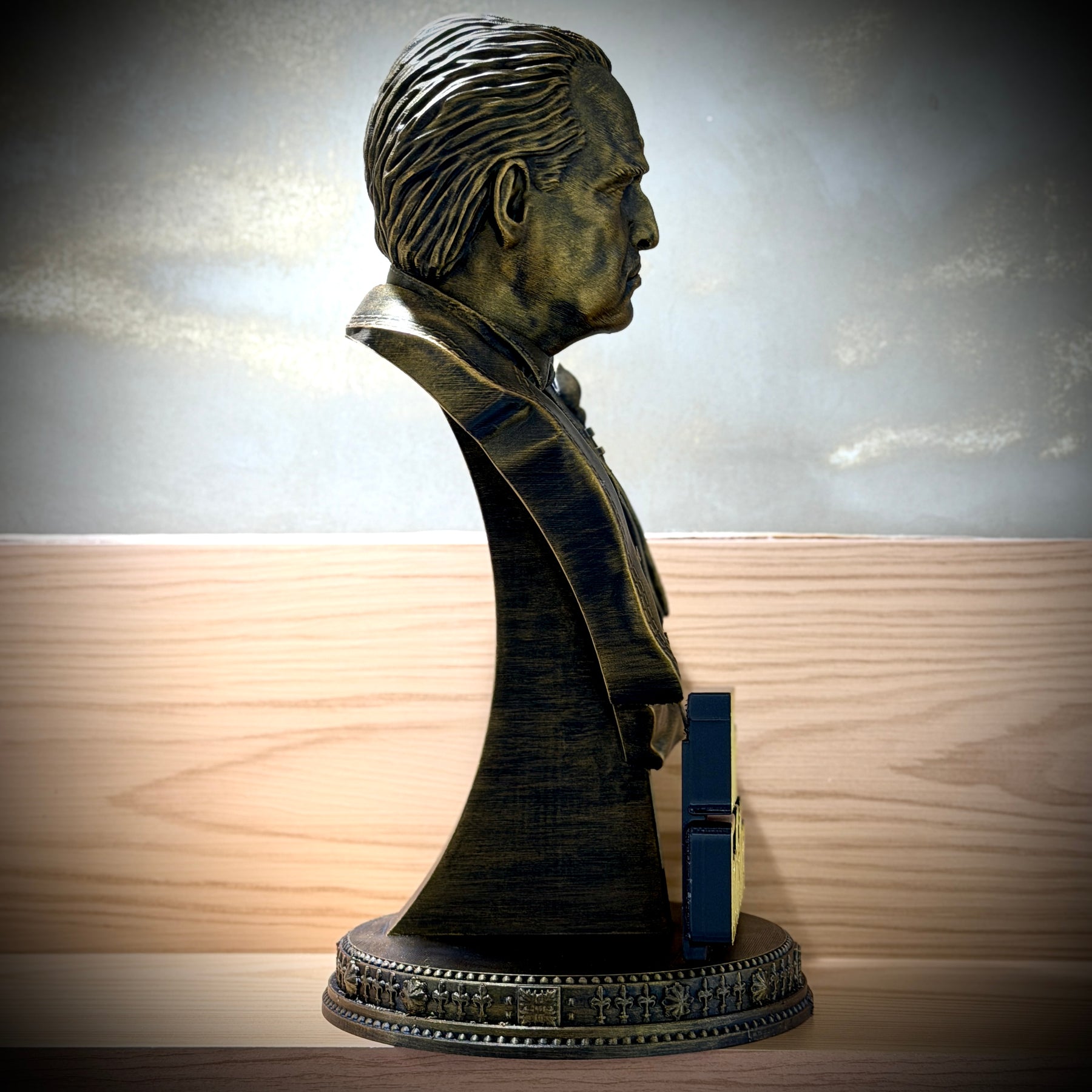 The Godfather – ( Figure de luxo O Poderoso chefão) Premium Decorativo  de Luxo pintado a mão, Pronta entrega ORIGINAL.