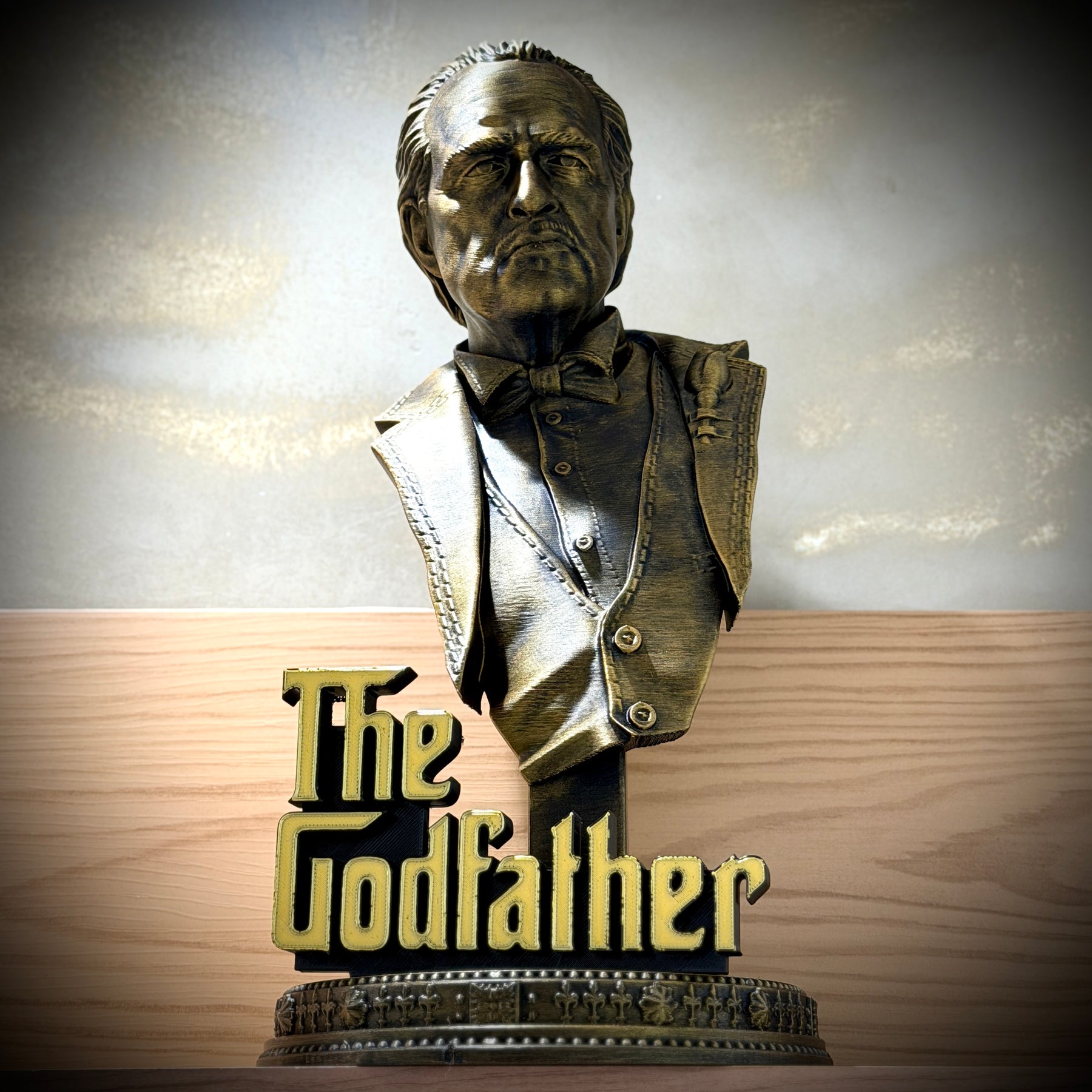 The Godfather – ( Figure de luxo O Poderoso chefão) Premium Decorativo  de Luxo pintado a mão, Pronta entrega ORIGINAL.
