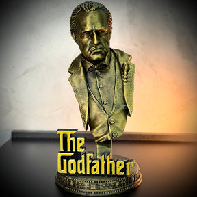The Godfather – ( Figure de luxo O Poderoso chefão) Premium Decorativo  de Luxo pintado a mão, Pronta entrega ORIGINAL.